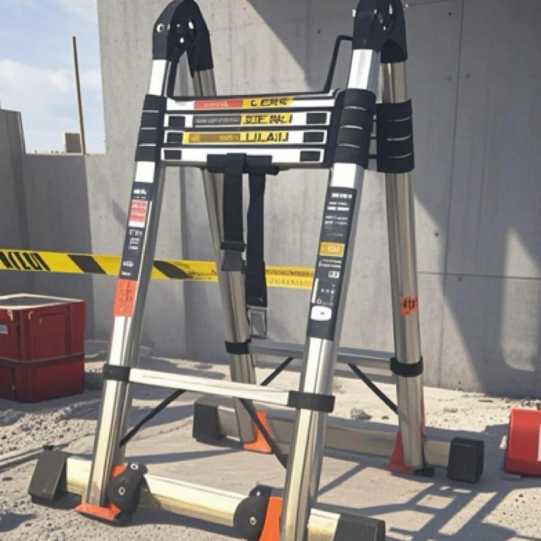 【多功能竹节梯】（升级配）不锈钢伸缩折叠梯家用工程便携防滑人字梯