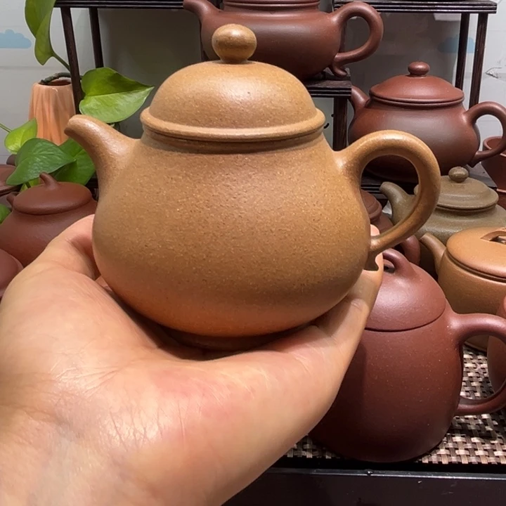 紫砂茶壶老段高潘220cc