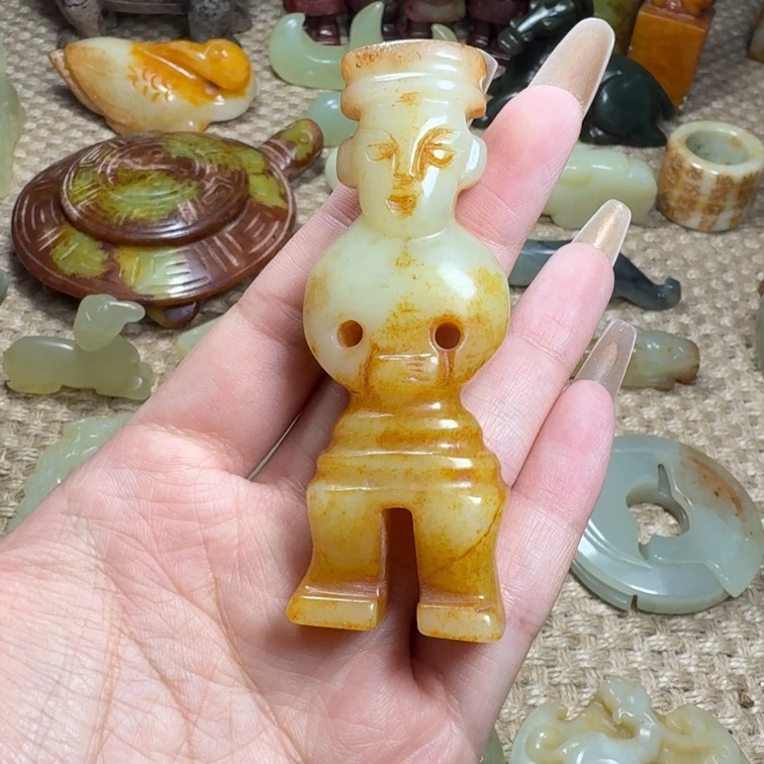 吊坠白玉菩提挂件