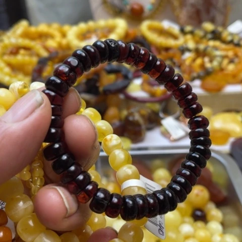 手串琥珀未镶嵌手串