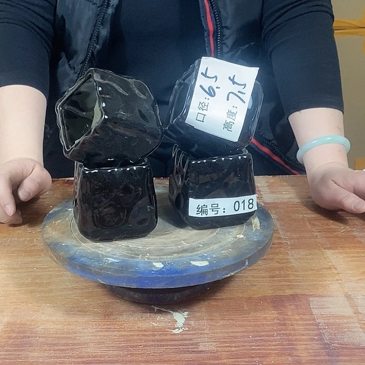 陶瓷微瑕花盆-018-4