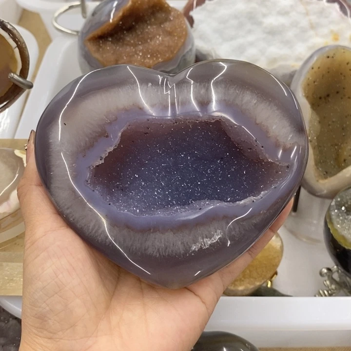 紫晶珠宝半成品未镶嵌40