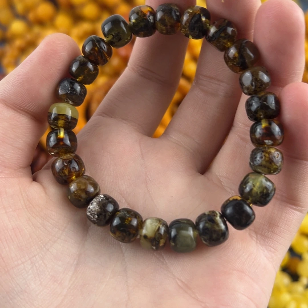 琥珀未镶嵌珠宝奇石