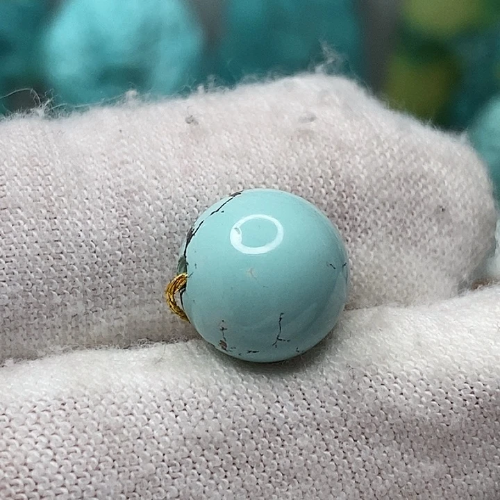 未镶嵌绿松石天然原矿 带武汉地大证书