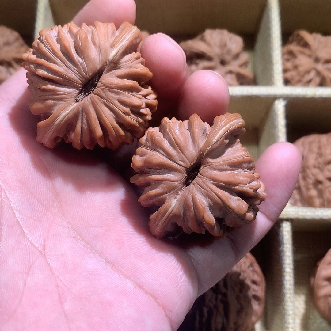 你***你吊坠文玩核桃文玩核桃 老树四座楼