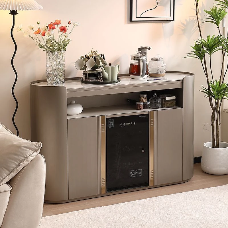 2024年新款智能茶吧机带消毒养生多功能饮水机家用客厅高端茶水柜