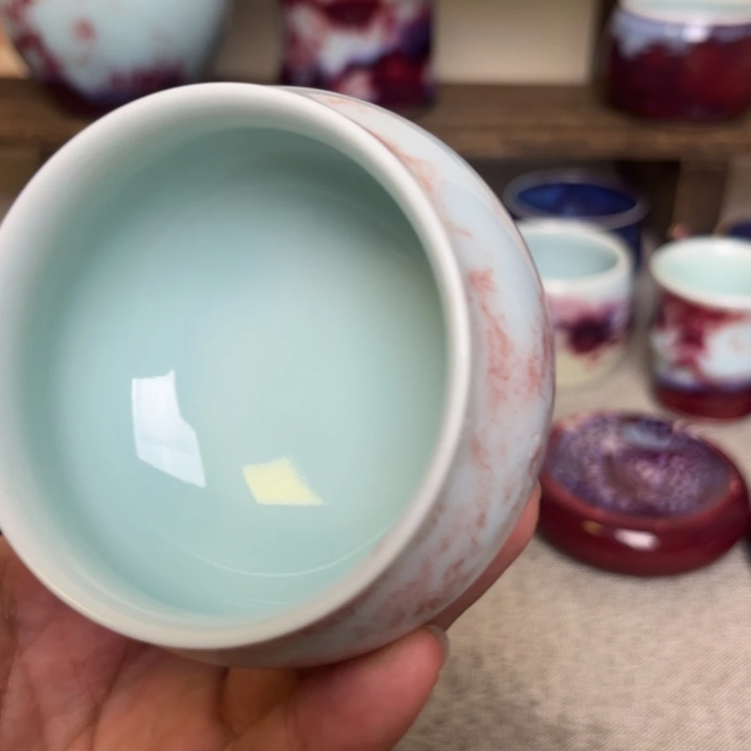 金***…钧瓷手工制作烧制的