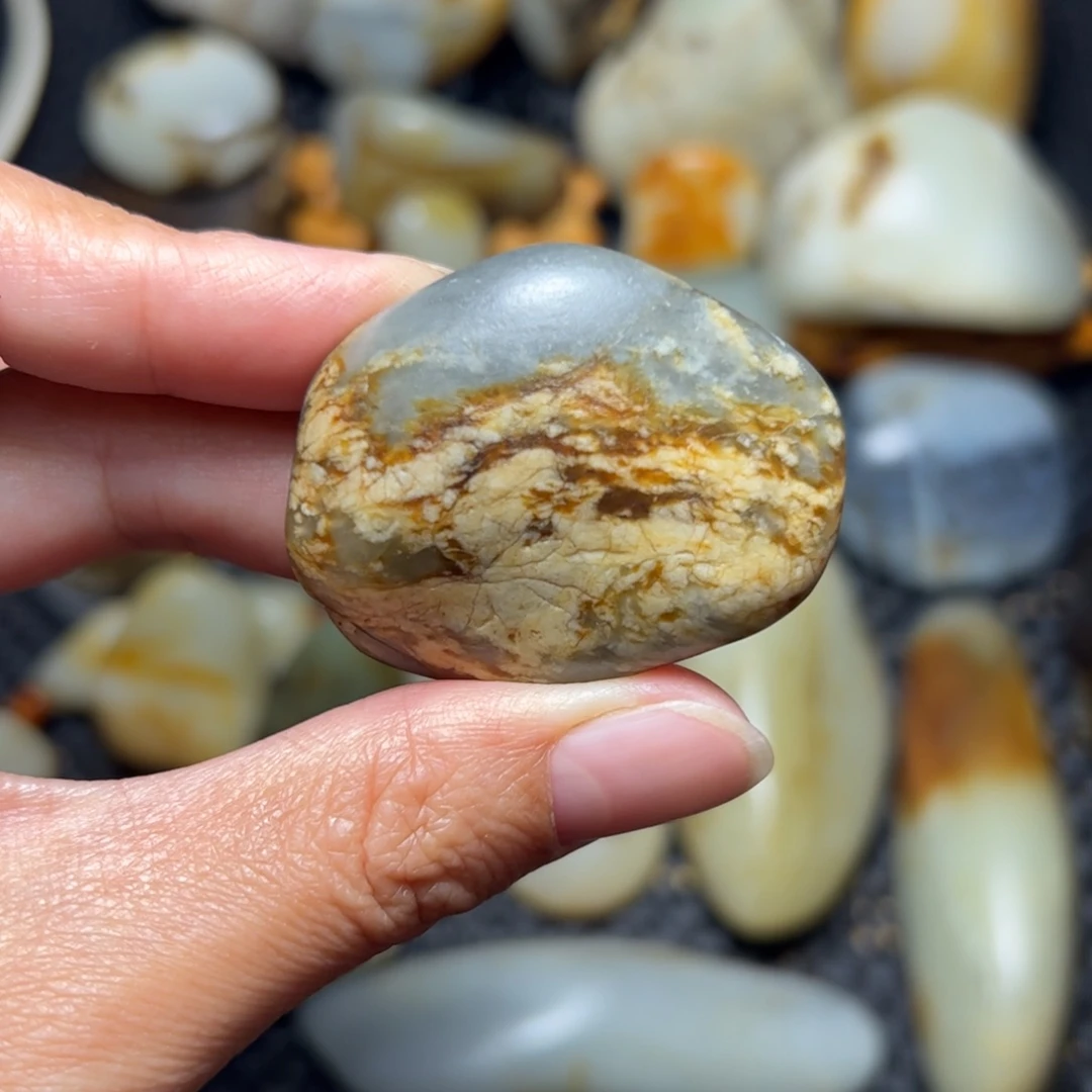 和田玉未镶嵌挂件22