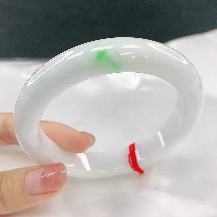 翡翠未镶嵌手镯圈58.6，40172