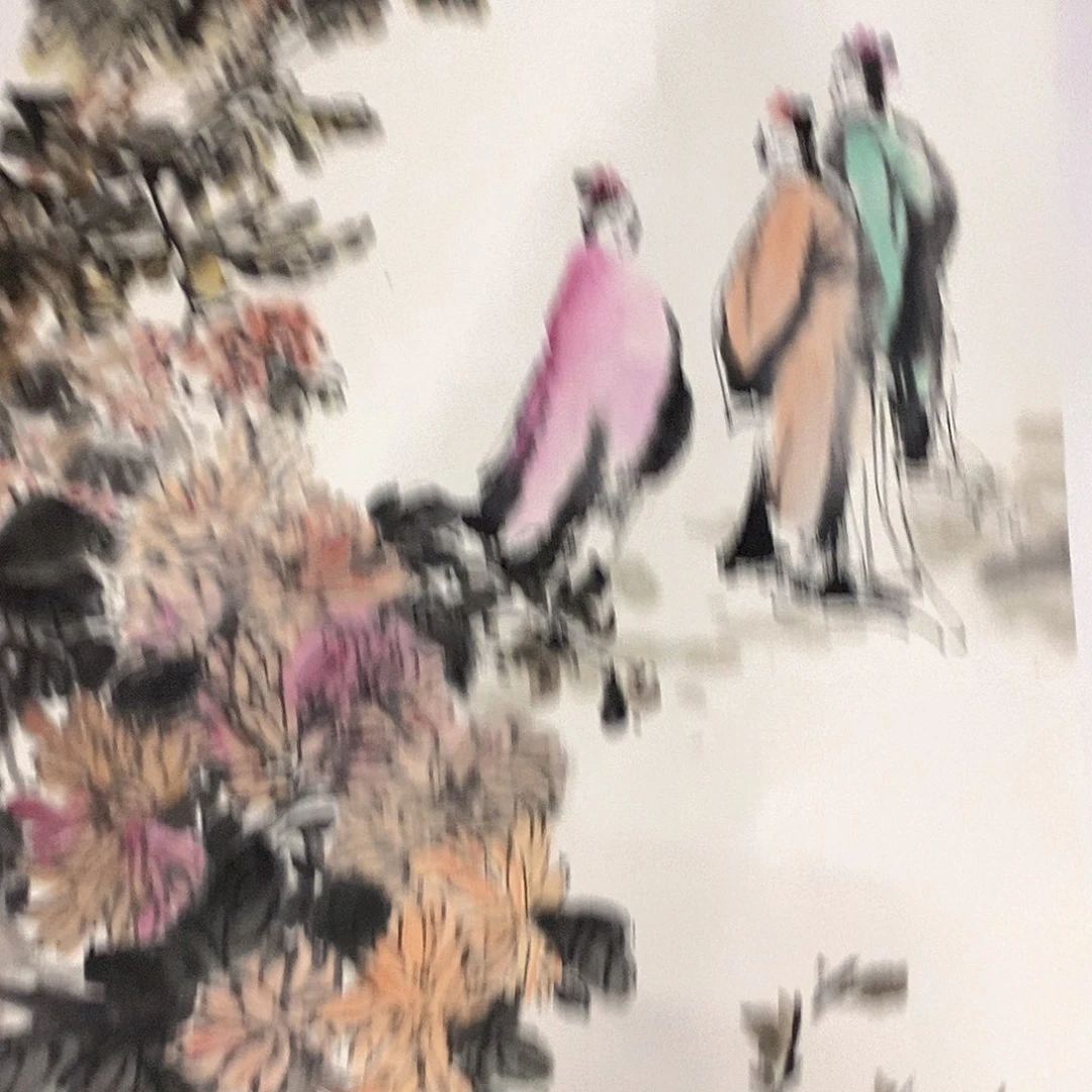 国画书画作品欣赏？书画艺术家的时候