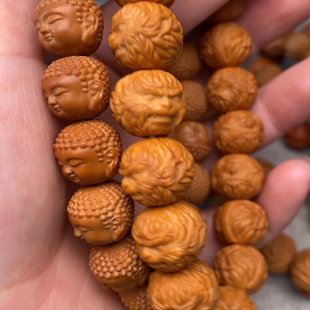 【闪购商品】吊坠猴头核桃永***诺大圣➕宝宝佛