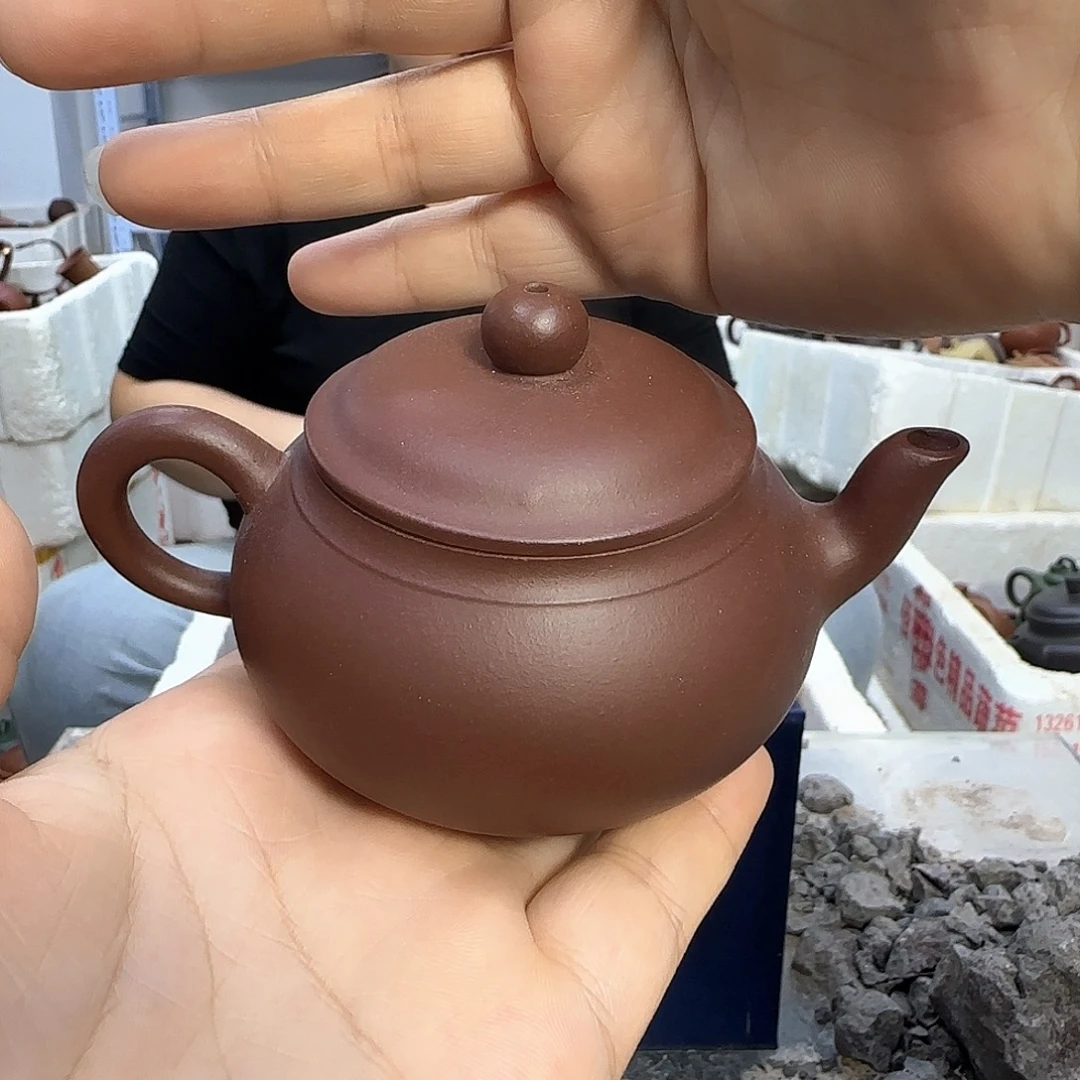 茶壶紫砂宜兴紫砂壶瑕疵