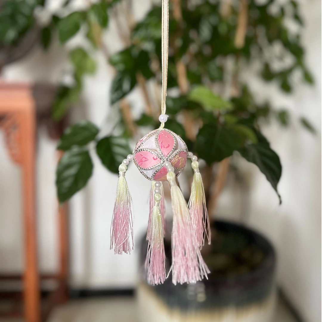 【非遗文创产品】广西非遗纯手工壮锦绣球