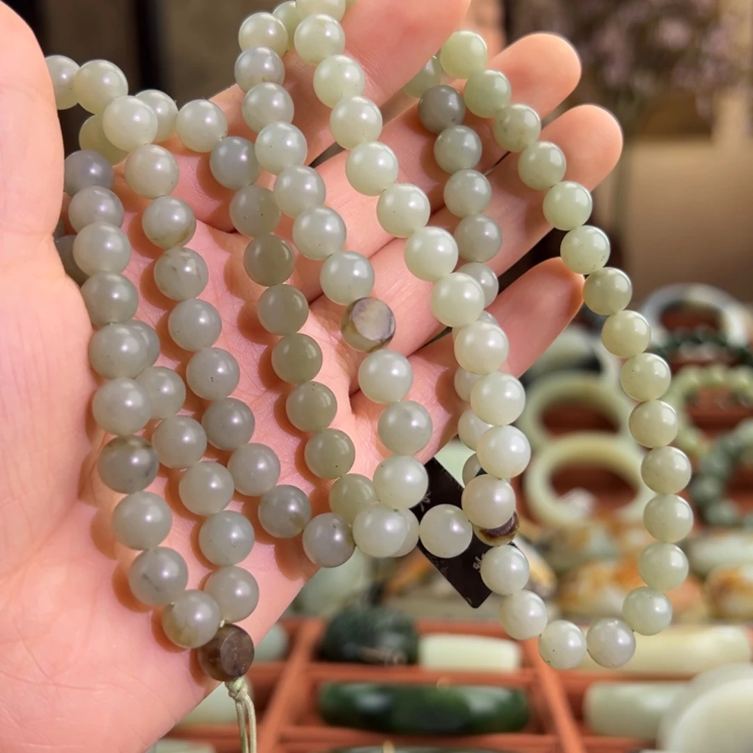 和田玉（子料）未镶嵌手串