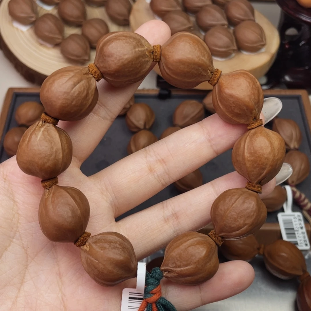 含***已手串/手链橄榄核2124梅林铁核
