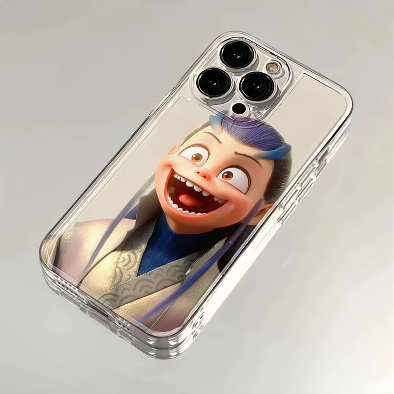 哪吒敖丙表情适用iPhone16小米15华为苹果14promax手机壳12太空MT