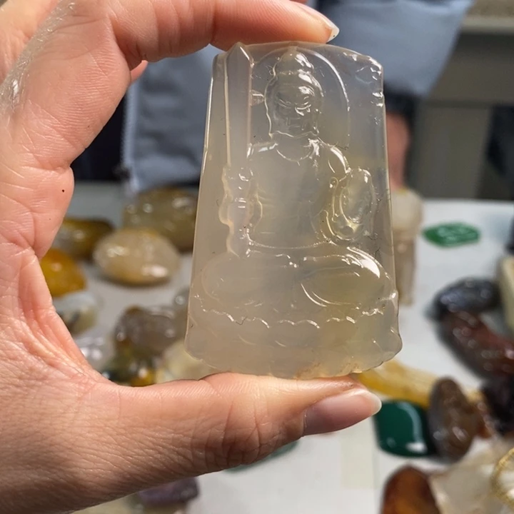 玛瑙/玉髓吊坠(不含链)未镶嵌