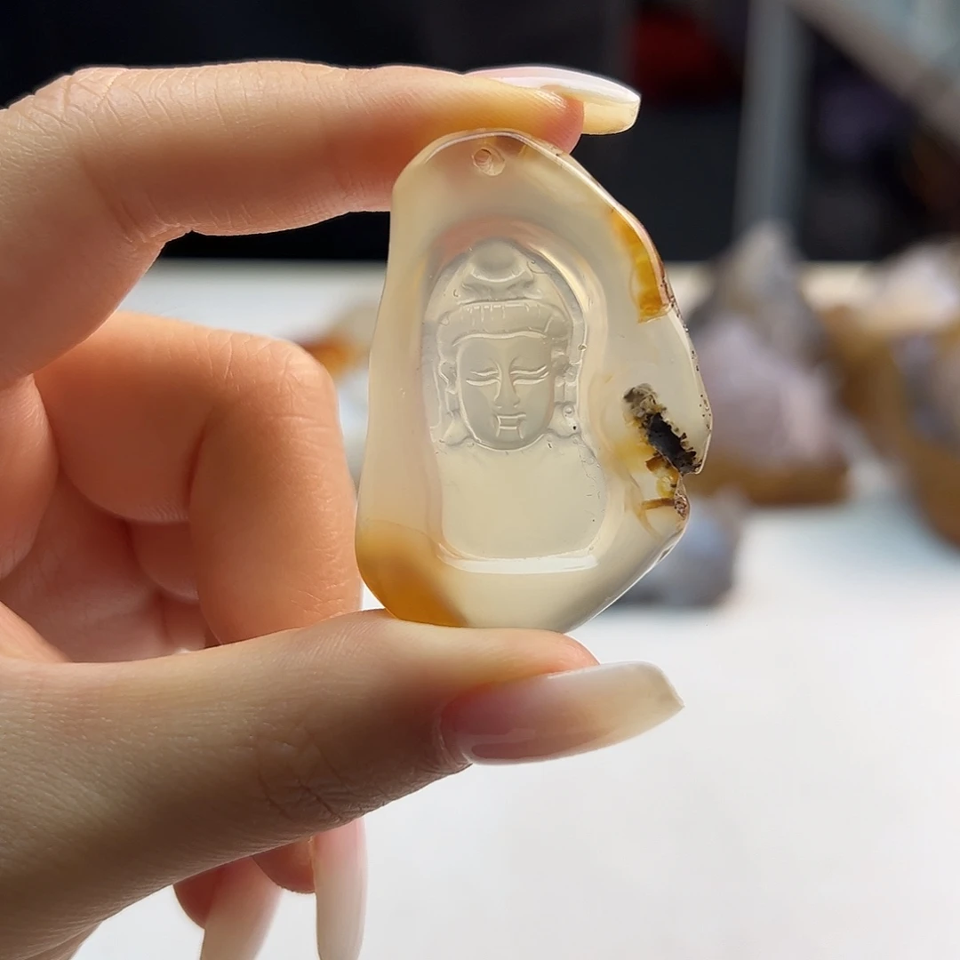 玛瑙/玉髓未镶嵌颈饰