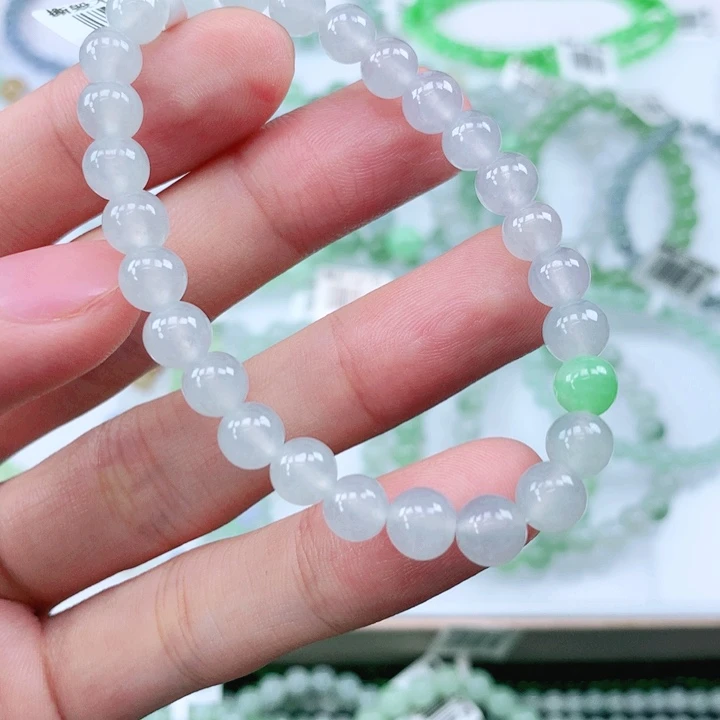 未镶嵌手链翡翠翡翠