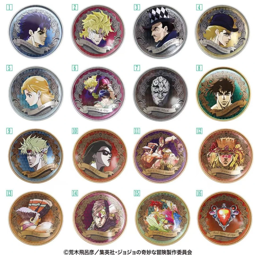 【JOJO的奇妙冒险】收藏托盘圆盘盲袋盲盒 拆开不退不换