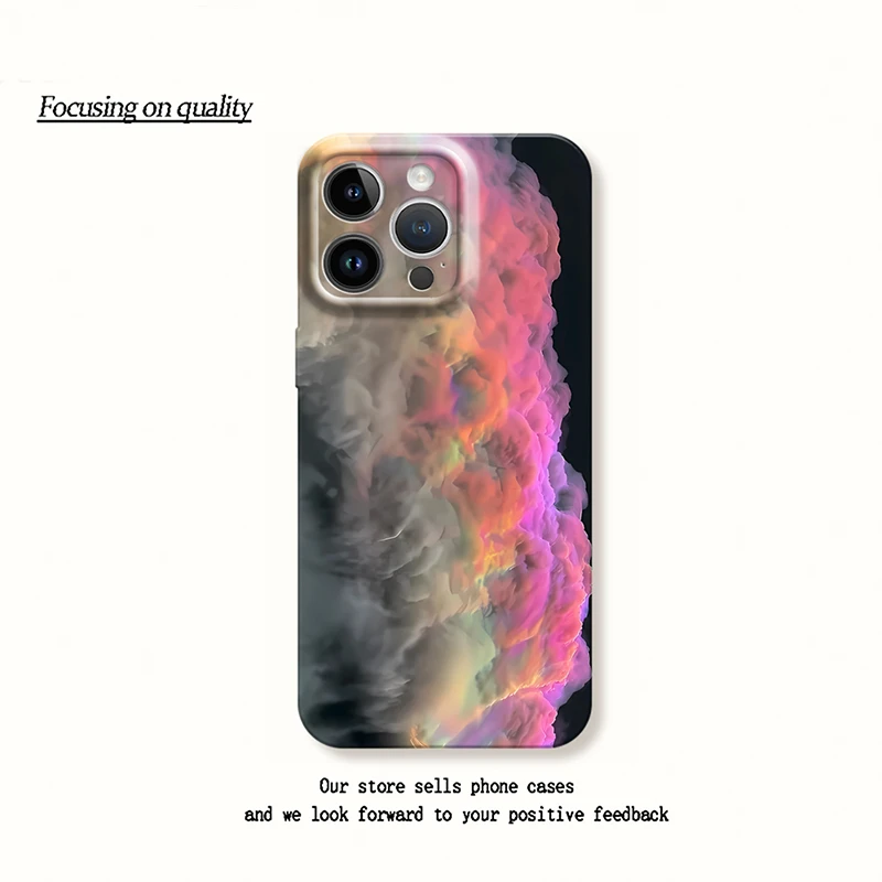 七彩祥云适用OPPOFINDX8S+手机壳FINDX7ULTRA菲林FINDX6/5/3Pro套