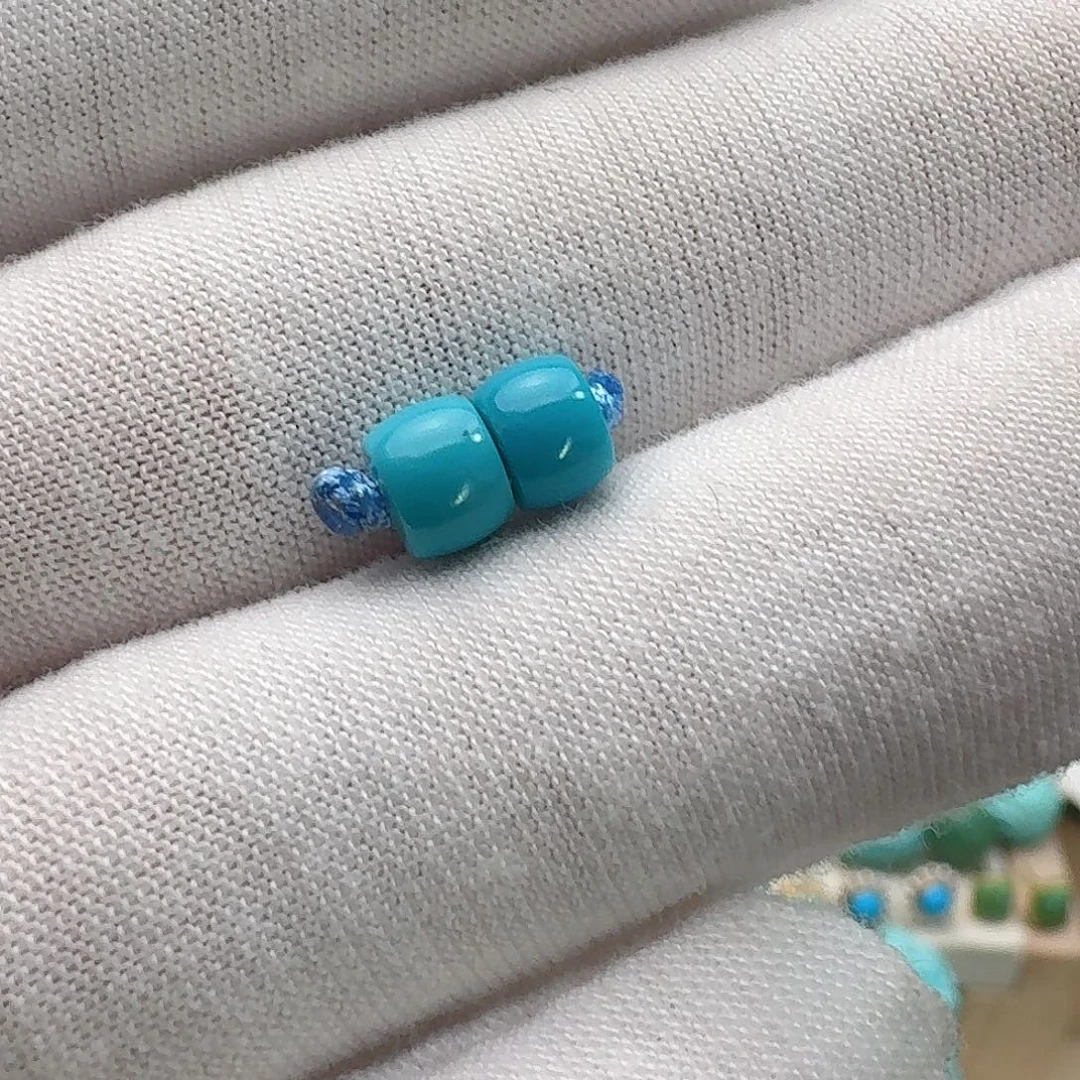 绿松石未镶嵌隔珠