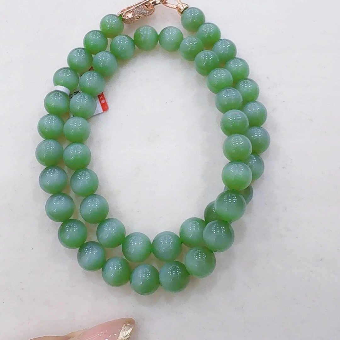 花***朵和田玉未镶嵌颈饰