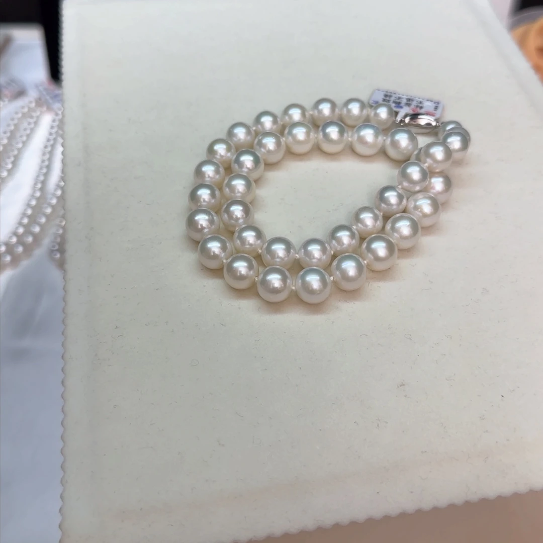 【闪购商品】淡水珍珠银S925镶嵌项链