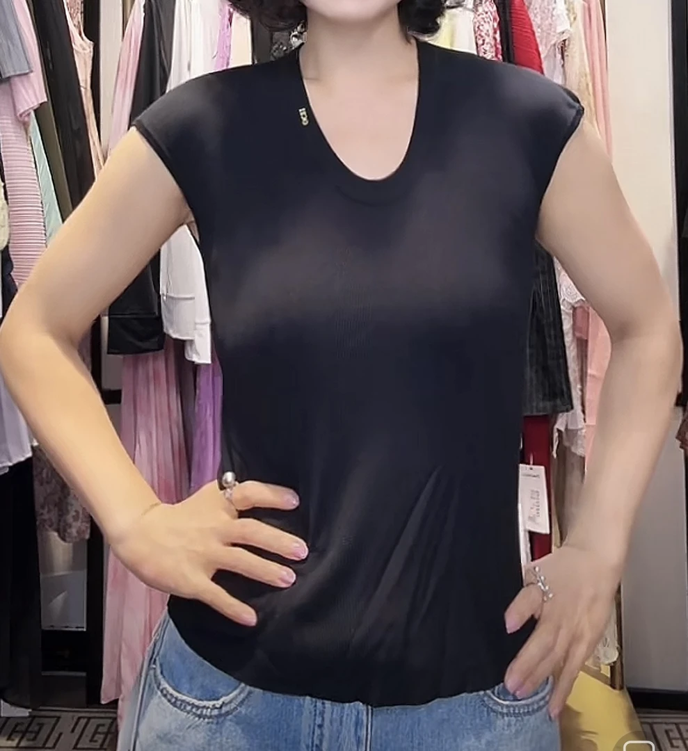 芭乐珂夏季针织背心25020