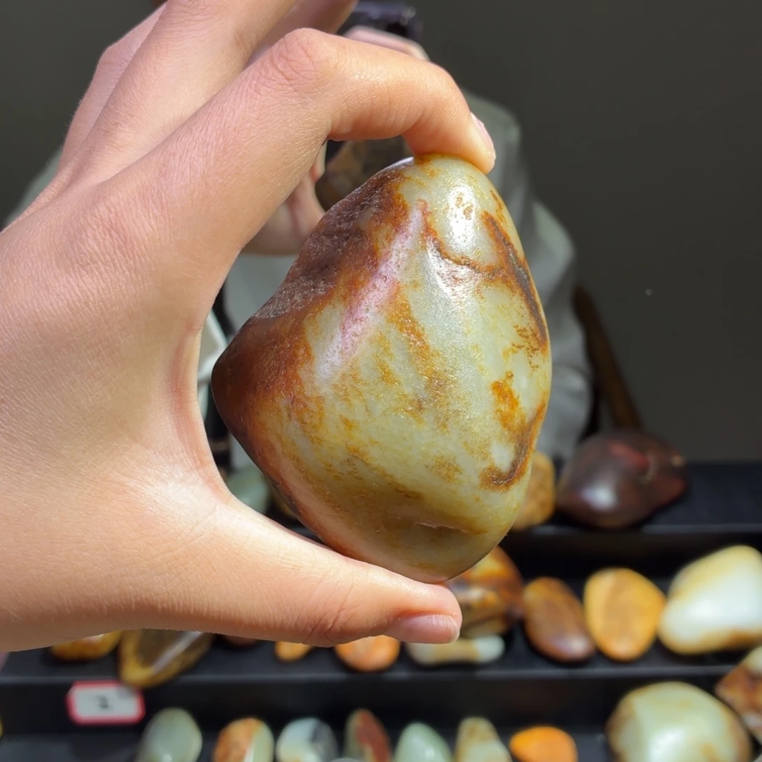 和田玉未镶嵌挂件284.8