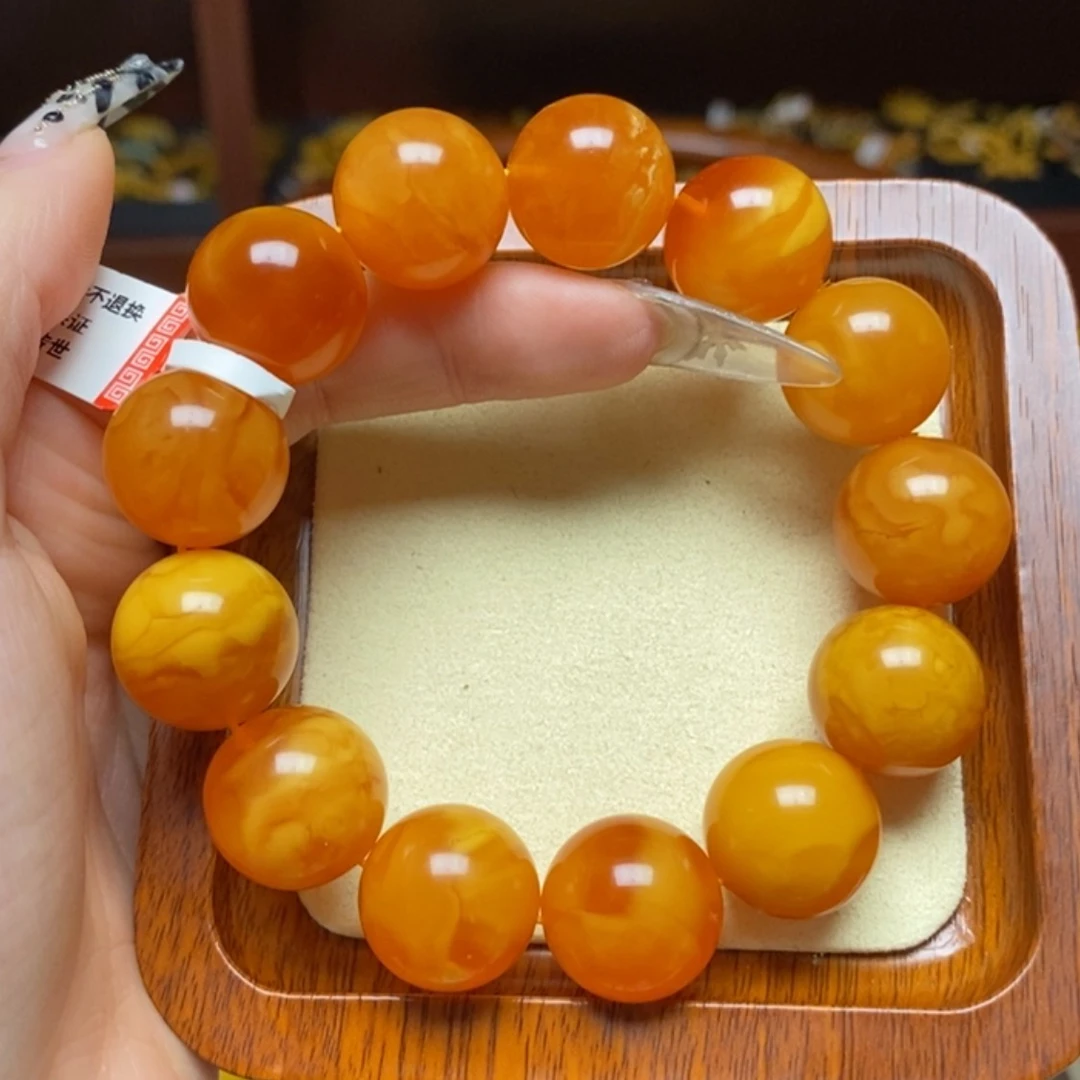 【闪购商品】蜜蜡手链未镶嵌手串