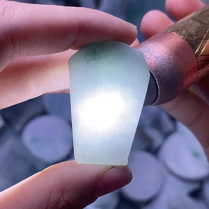 翡翠裸石纯天然翡翠