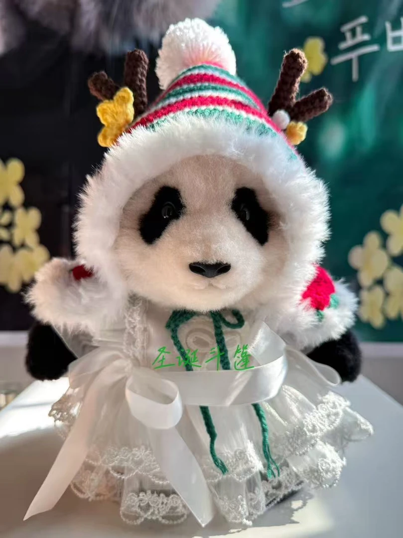 文创自制大头公仔圣诞斗篷