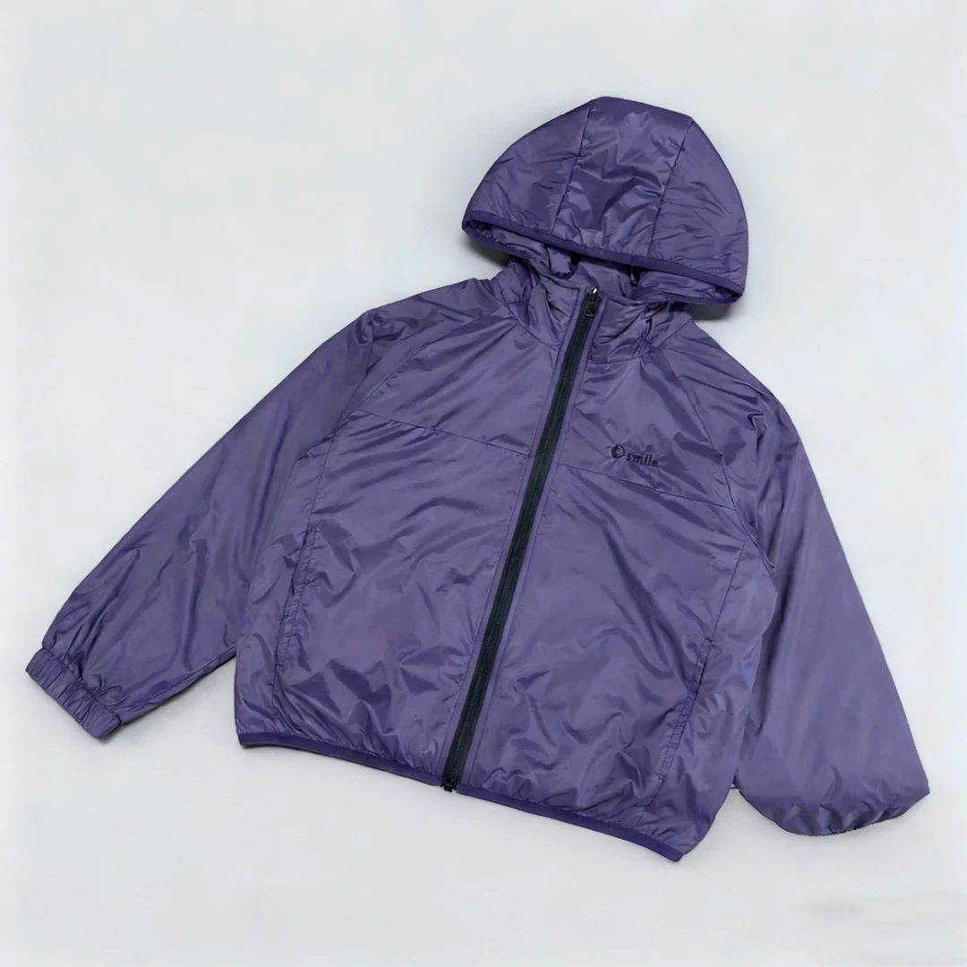 25368儿童连帽外套秋装加厚刺绣男女童韩版夹克秋季柔软上衣