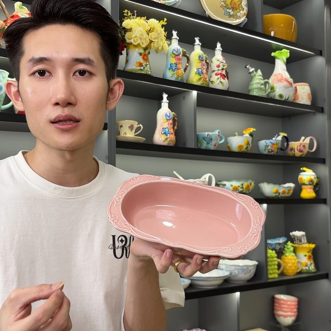 瓷微瑕陶瓷餐具釉下彩