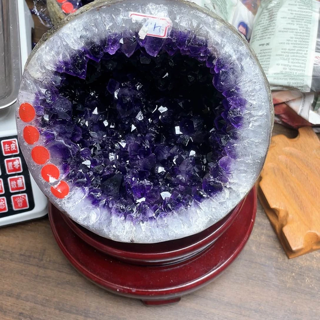 紫晶大型摆件（非配饰）未镶嵌?****?
