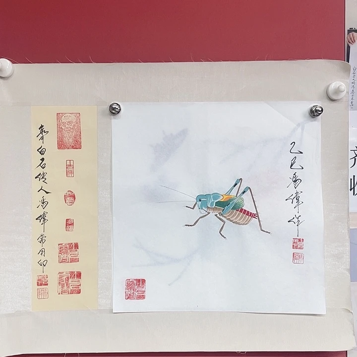 国画冯老师手绘作品