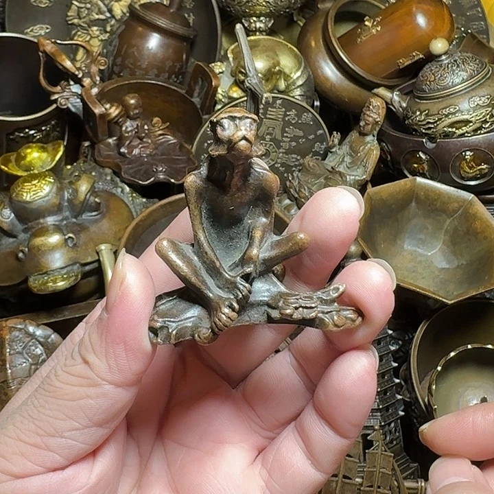 铜器摆件收收藏藏