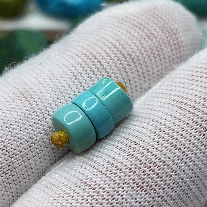 绿松石未镶嵌天然原矿 地大质检