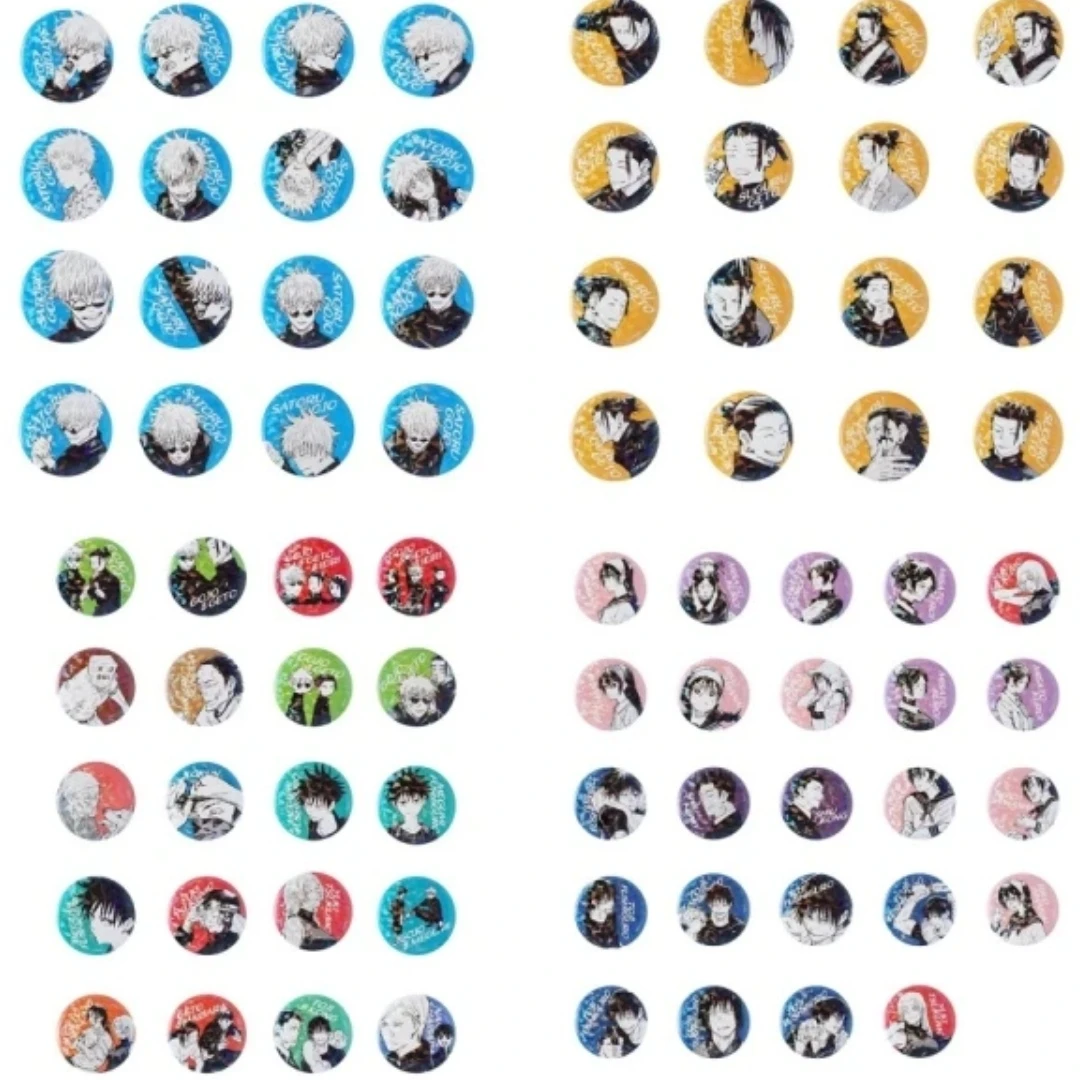 咒术回战 怀玉受注闪吧唧徽章 盲抽