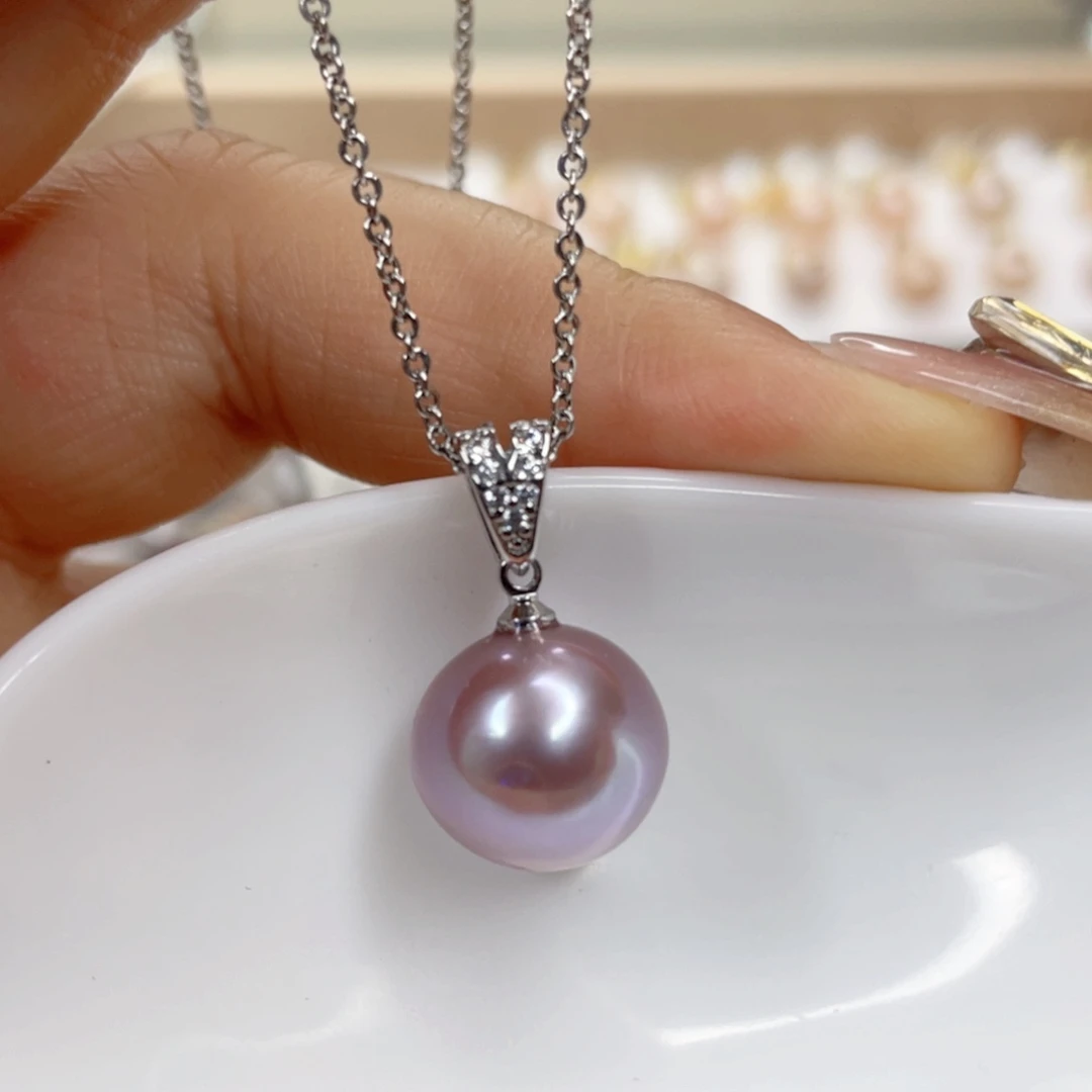 淡水珍珠未镶嵌吊坠(赠链)