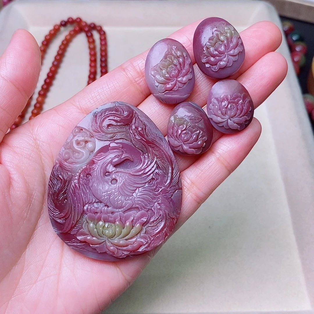 游***。玛瑙/玉髓未镶嵌珠宝奇石盐源玛瑙定制