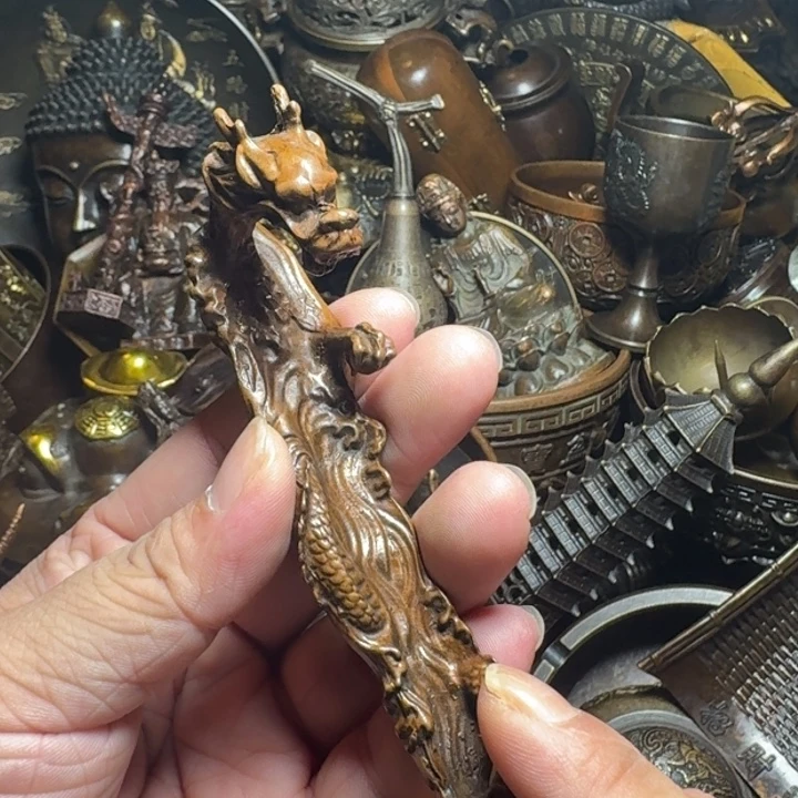 铜器摆件收收藏藏