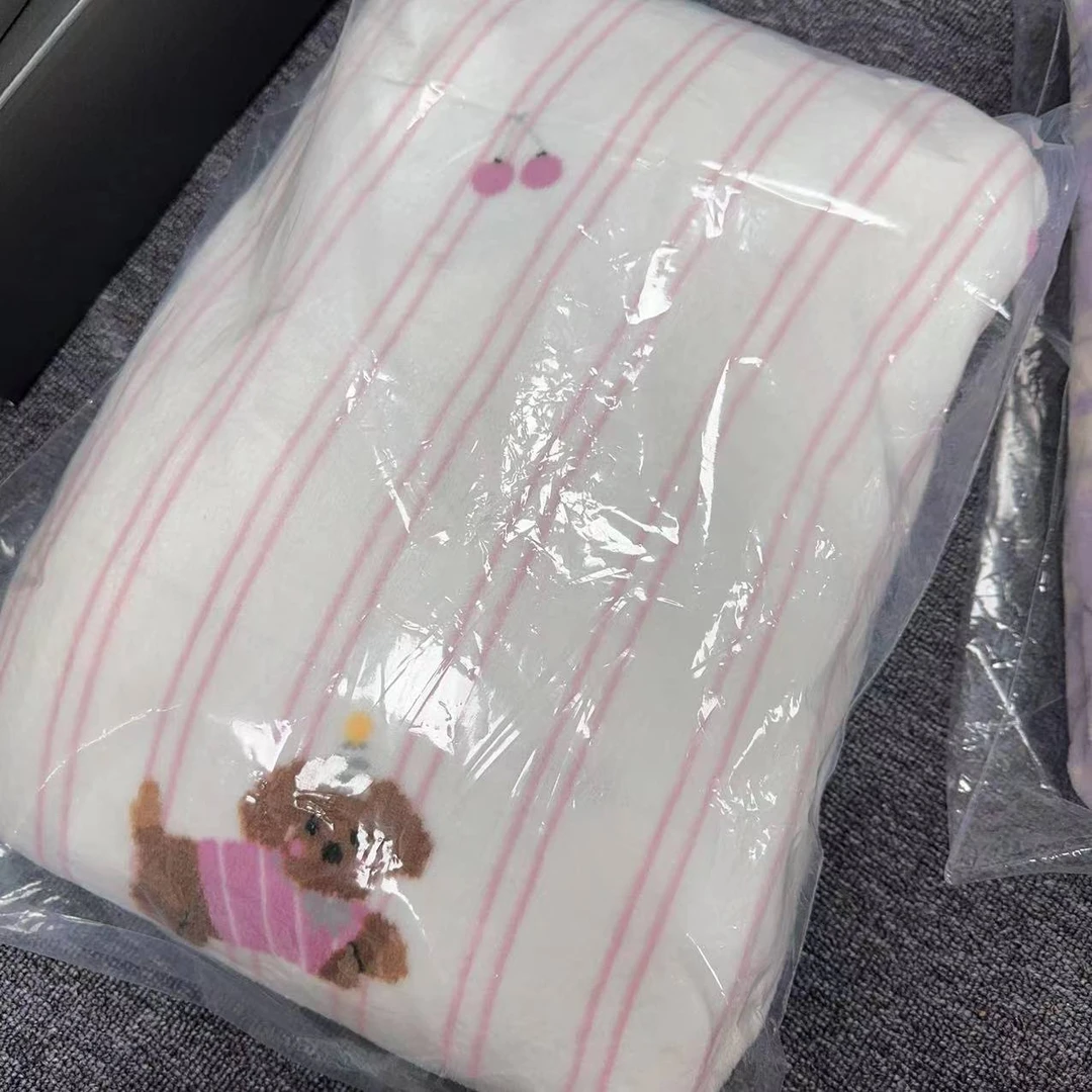 樱桃小狗-高克重牛奶绒加厚床垫套床罩席梦思保护套床套防滑床笠