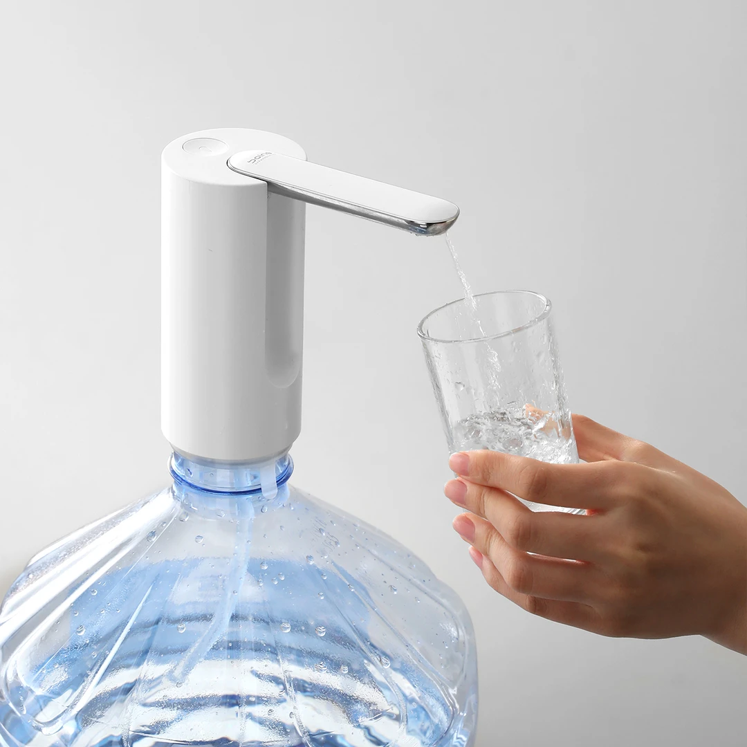 充电可折叠桶装水抽水器电动饮水机家用折叠纯净矿泉水饮水器