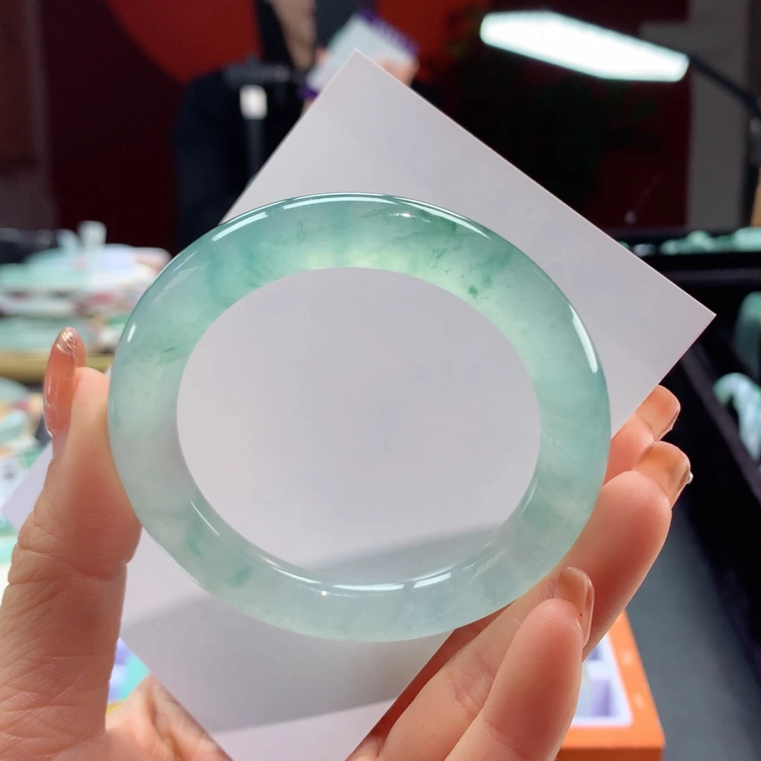 翡翠手镯未镶嵌45号超强推