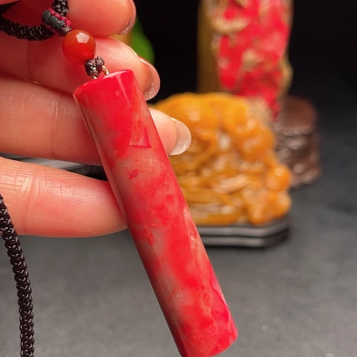 鸡血石鸡血石把件挂件