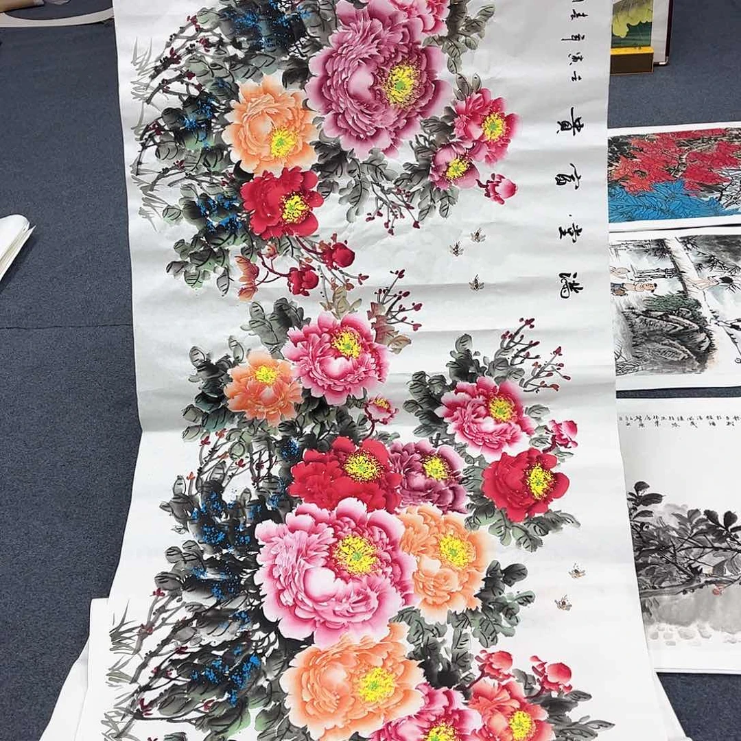 国画宣纸国画纯手绘作品
