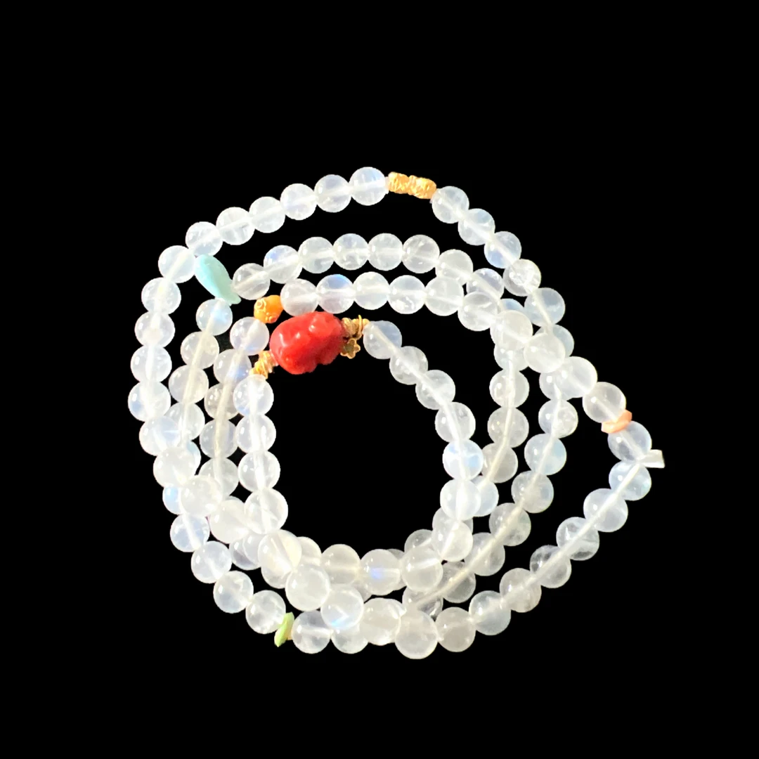 V9157月光石项链孤品