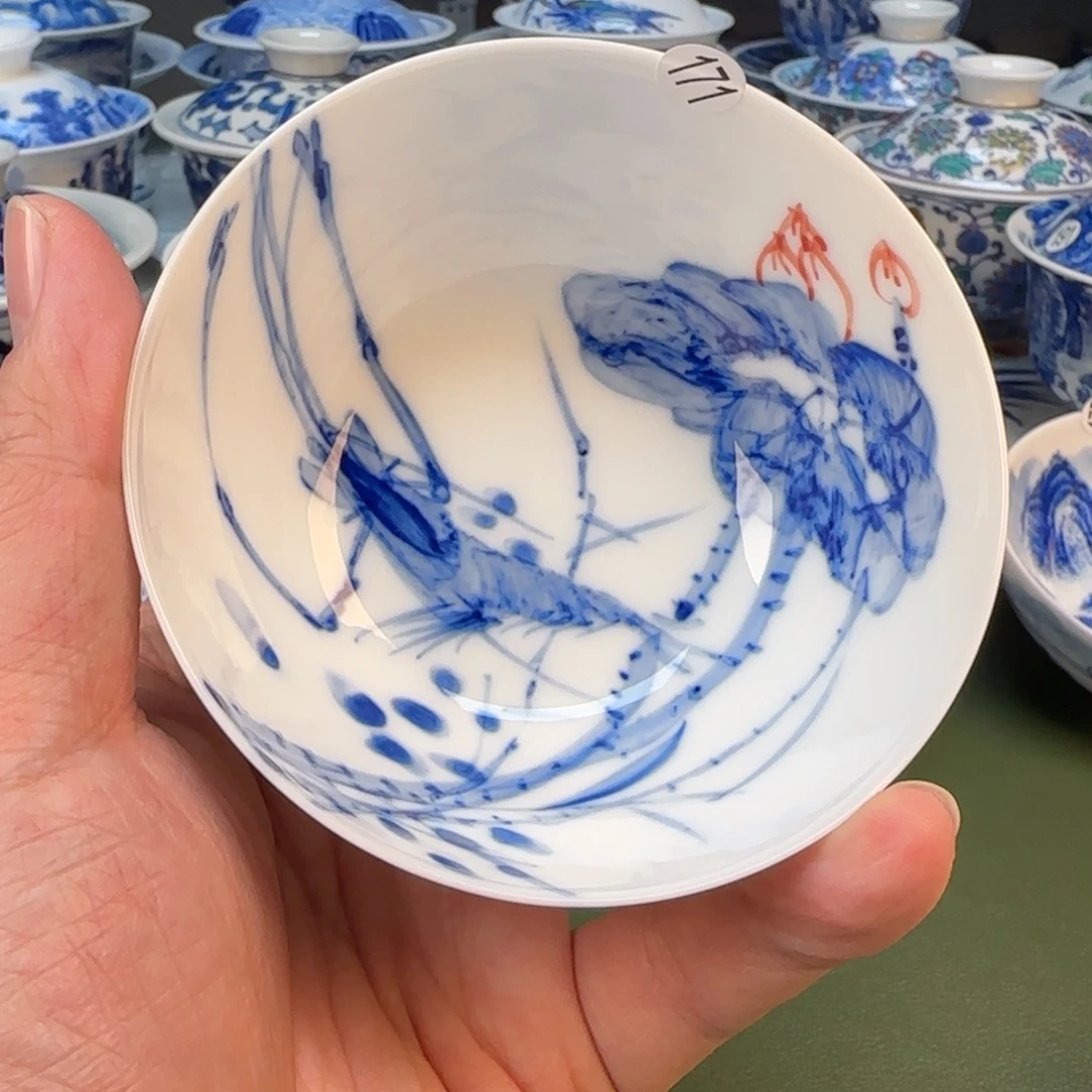 杯抖音闪购纯手工手绘171